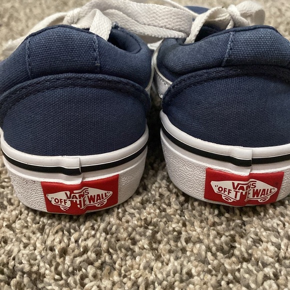 Kids size 12 blue vans - Picture 4 of 6